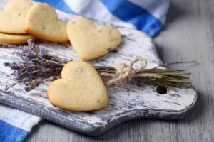 Lavender Scented Shortbread