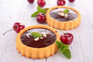 Chocolate Hazelnut Tartelettes
