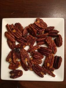 Spicy Roasted Pecans