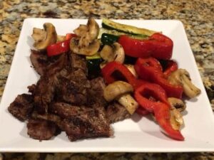 Spiced Steak Kebabs