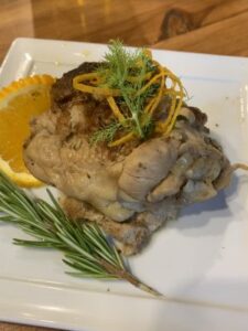 Fennel & Rosemary Sauteed Chicken with Lemon