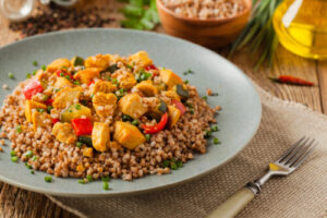 Za’atar Chicken and Veggie Bowls